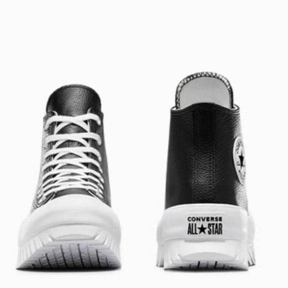Converse Black Genuine Leather Chuck Taylor All Star Lugged 2.0 - Picture 3 of 6